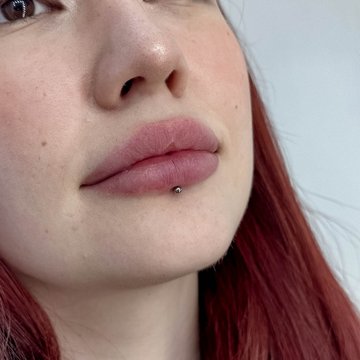unterlippenpiercing