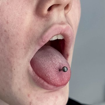 Zungen piercing