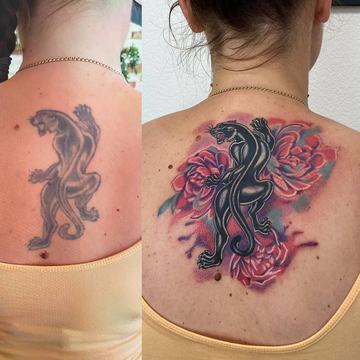 Tattoo-Korrektur