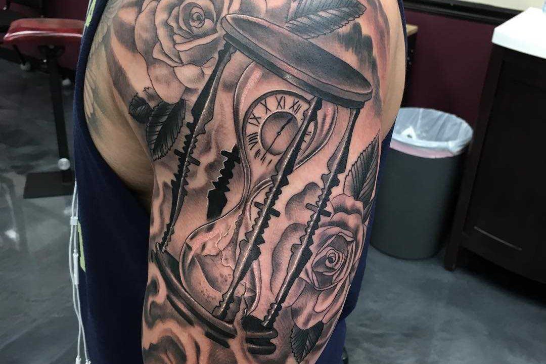 Sanduhr Tattoo vorlagen