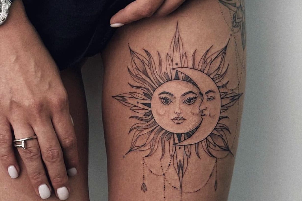 Sonnen Tattoo bedeutung