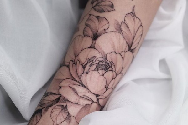 Pfingstrosen Tattoo bedeutung