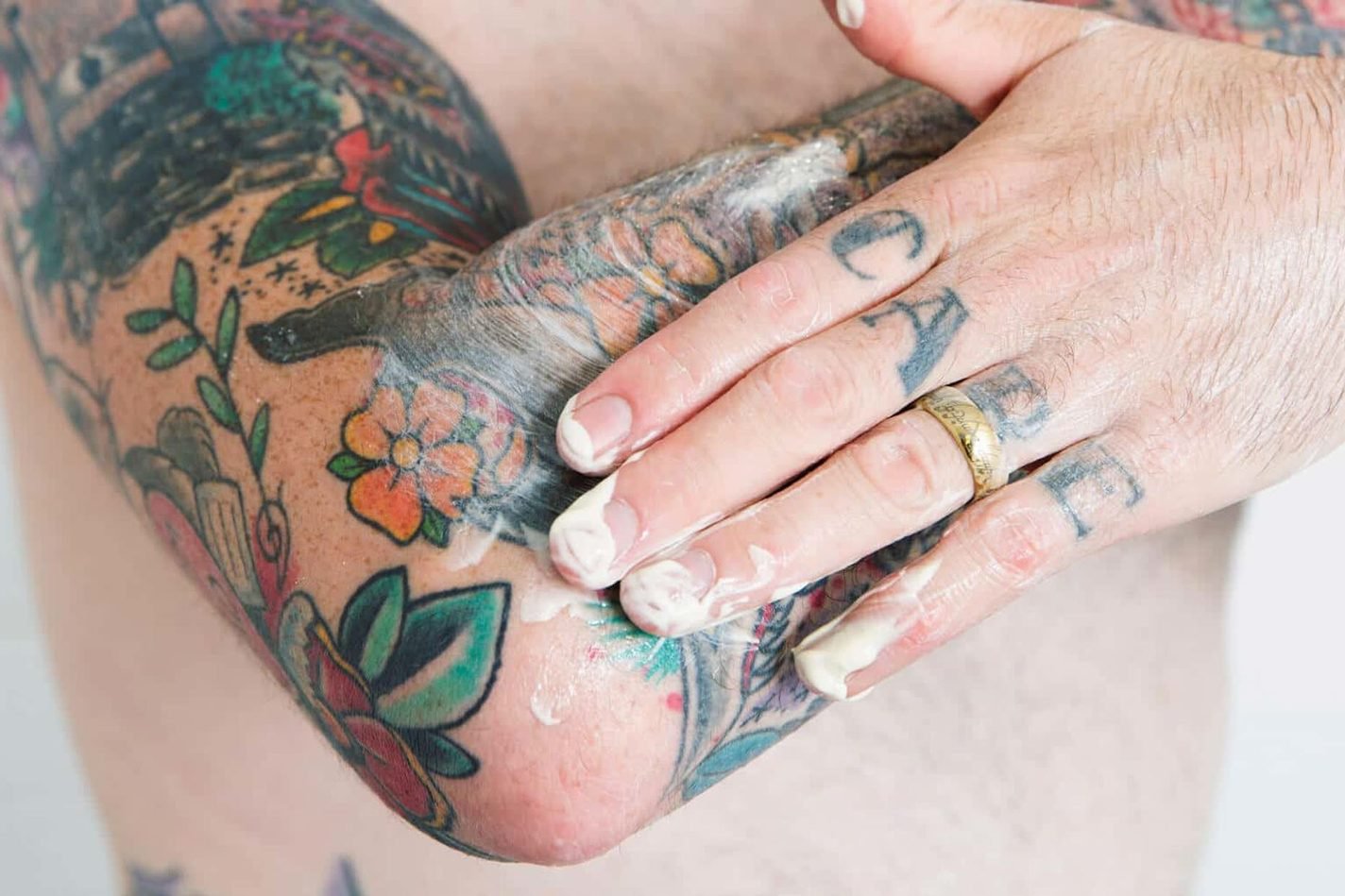 richtige tattoopflege