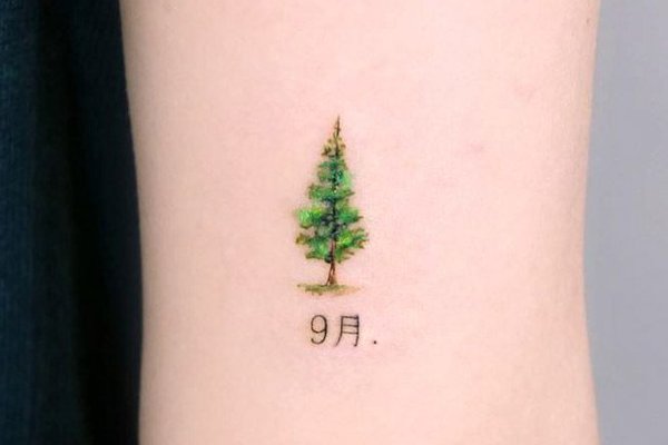 tannenbaum tattoo bedeutung