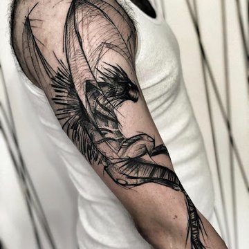 Sketch Style Tattoo Bedeutung