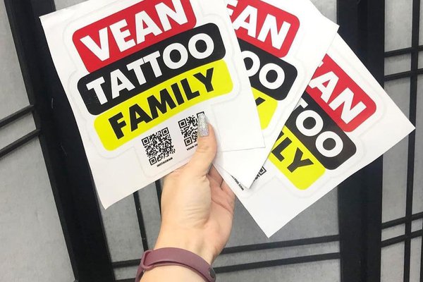 Werbung Tattoo-Salon