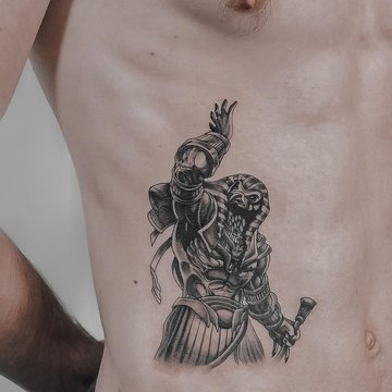 Schwarz-weißes oder farbiges Tattoo?