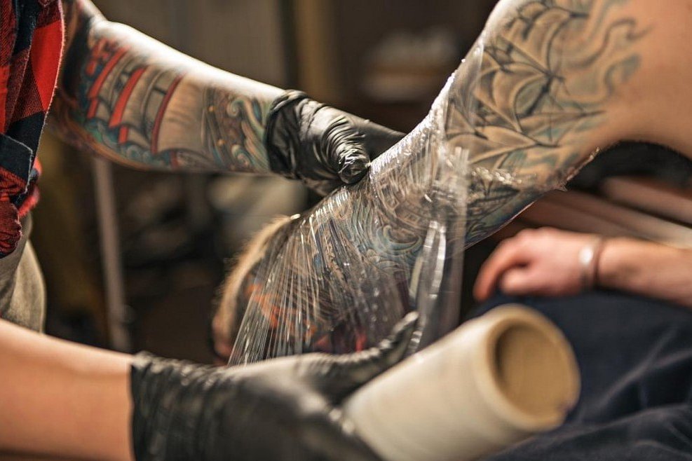 richtige tattoopflege